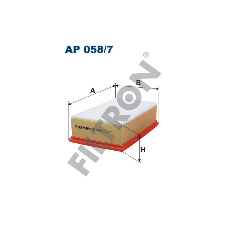 Filtro de Aire Filtron AP058/7 Citroën C4, C4 Picasso, DS4, Peugeot 3008, 307/307 SW, 308, 5008, RCZ
