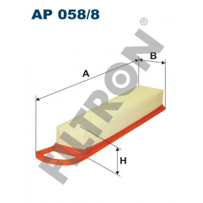 Filtro de Aire Filtron AP058/8 Citroën Berlingo III, C3 II, C3 Picasso, C4, C4 II, C4 Picasso, DS3, DS4, Mini Cooper II
