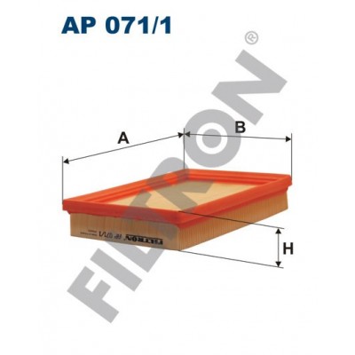 Filtro de Aire Filtron AP071/1 Kia Pride, Mazda Demio