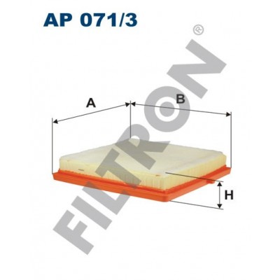 Filtro de Aire Filtron AP071/3 Opel Adam, Vauxhall Adam