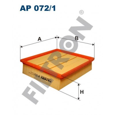 Filtro de Aire Filtron AP072/1 Opel Corsa D, Corsa E, Vauxhall Corsa MK III, Corsa MK IV
