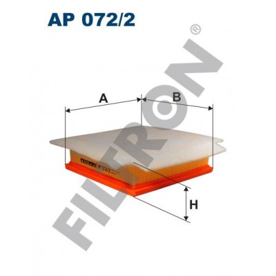 Filtro de Aire Filtron AP072/2 Opel Corsa D, Corsa E, Vauxhall Corsa MK III, Corsa MK IV