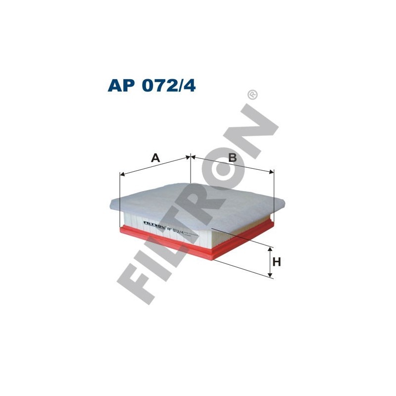 Filtro de Aire Filtron AP072/4 Opel Meriva B, Vauxhall Meriva Mk II