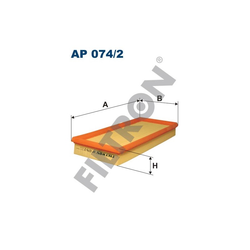 Filtro de Aire Filtron AP074/2 Ford Cougar, Mondeo I (93-96), Mondeo II (96-00)