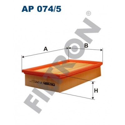 Filtro de Aire Filtron AP074/5 Ford Focus C-Max, Focus II, Mazda 3 (BK), 3 (BL), Volvo C30, S40 II