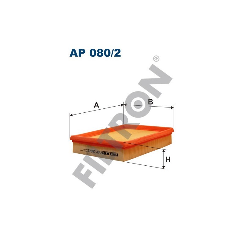 Filtro de Aire Filtron AP080/2 Citroën Xsara, Xsara Picasso, Peugeot 206/206 SW