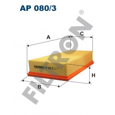 Filtro de Aire Filtron AP080/3 Citroën Xsara, Peugeot 306