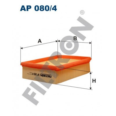 Filtro de Aire Filtron AP080/4 Citroën Xsara, Xsara Picasso, Peugeot 206/206 SW, 306