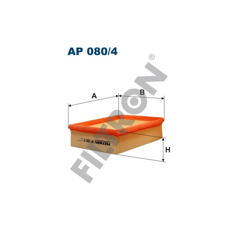 Filtro de Aire Filtron AP080/4 Citroën Xsara, Xsara Picasso, Peugeot 206/206 SW, 306