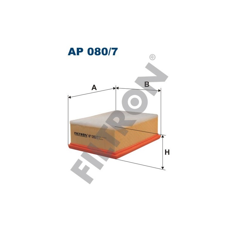 Filtro de Aire Filtron AP080/7 Citroën Xsara Picasso, Peugeot 206/206 SW