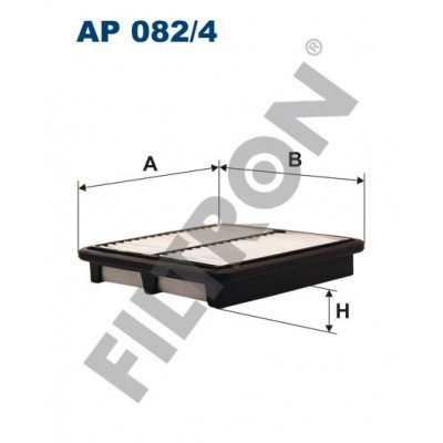 Filtro de Aire Filtron AP082/4 Chevrolet Europe (GM) Spark, Daewoo (Chevrolet) Matiz