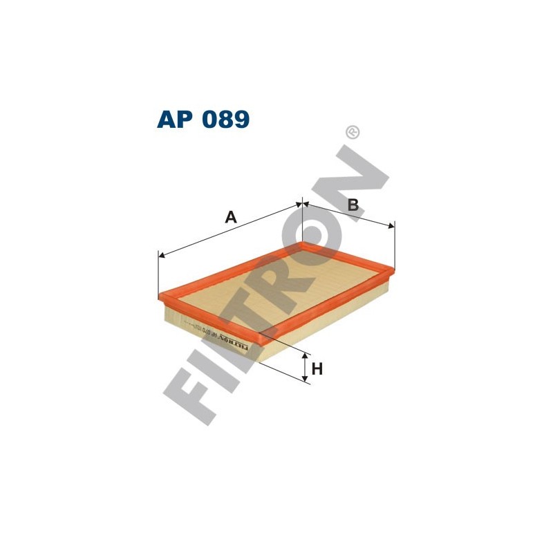 Filtro de Aire Filtron AP089 BMW Serie 3 (E36), Serie 5 (E34), Serie 5 (E39), Serie 7 (E38)