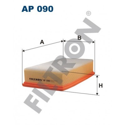 Filtro de Aire Filtron AP090 Citroën C5, C8, Xantia, ZX, Fiat Ulysse II, Peugeot 405, 406, 406 Coupe, 607, 806, 807, Expert