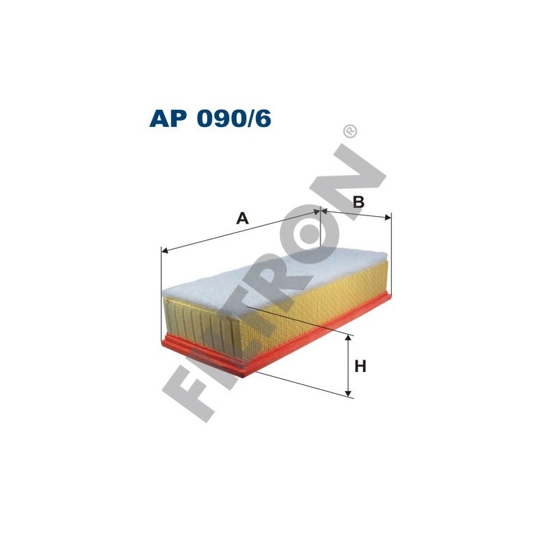 Filtro de Aire Filtron AP090/6 Citroën C8, Jumpy II, Fiat Scudo II, Ulysse II, Lancia Phedra, Peugeot 807, Expert II