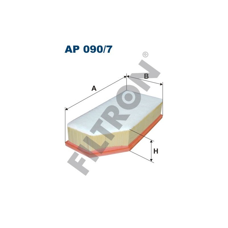 Filtro de Aire Filtron AP090/7 Citroën C5 II, C6, Peugeot 407+407 Coupe