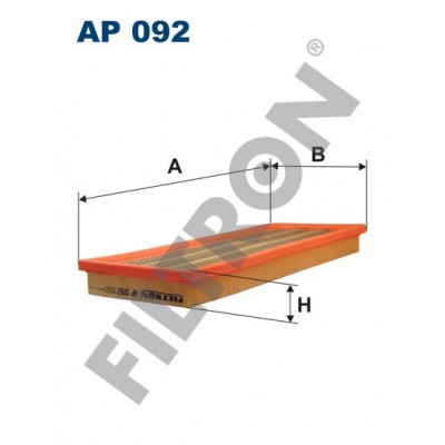Filtro de Aire Filtron AP092 Fiat Punto I, Lancia Y