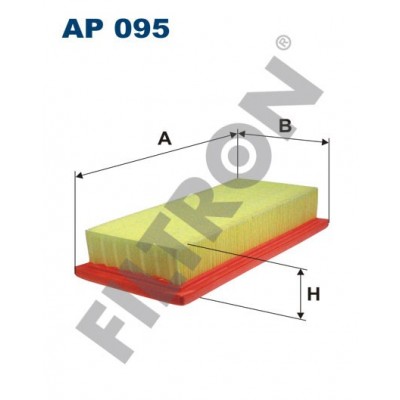 Filtro de Aire Filtron AP095 Fiat Tempra, Tipo, Lancia Dedra, Delta
