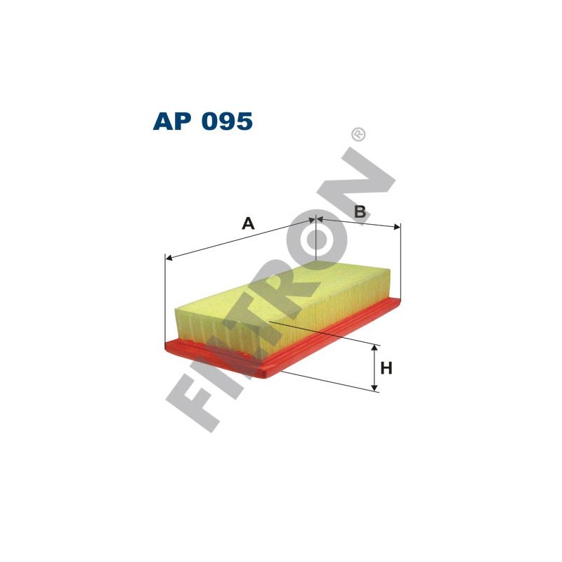 Filtro de Aire Filtron AP095 Fiat Tempra, Tipo, Lancia Dedra, Delta