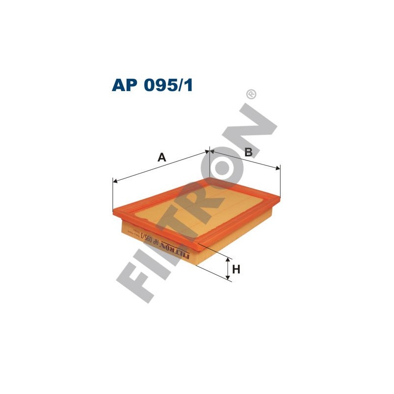 Filtro de Aire Filtron AP095/1 Fiat Uno