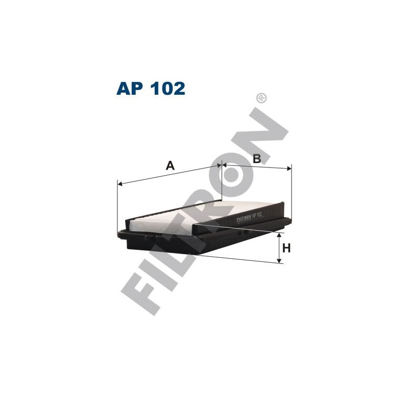 Filtro de Aire Filtron AP102 Ford Probe, Honda Accord IV (90-93), Accord V (93-98), Accord VI (96-98), Rover 600