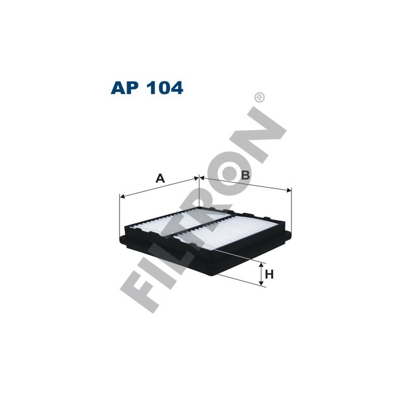Filtro de Aire Filtron AP104 Honda Civic V, Civic VI, CRX Targa, Rover 400 (MK2)