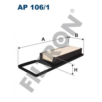 Filtro de Aire Filtron AP106/1 Honda Jazz II