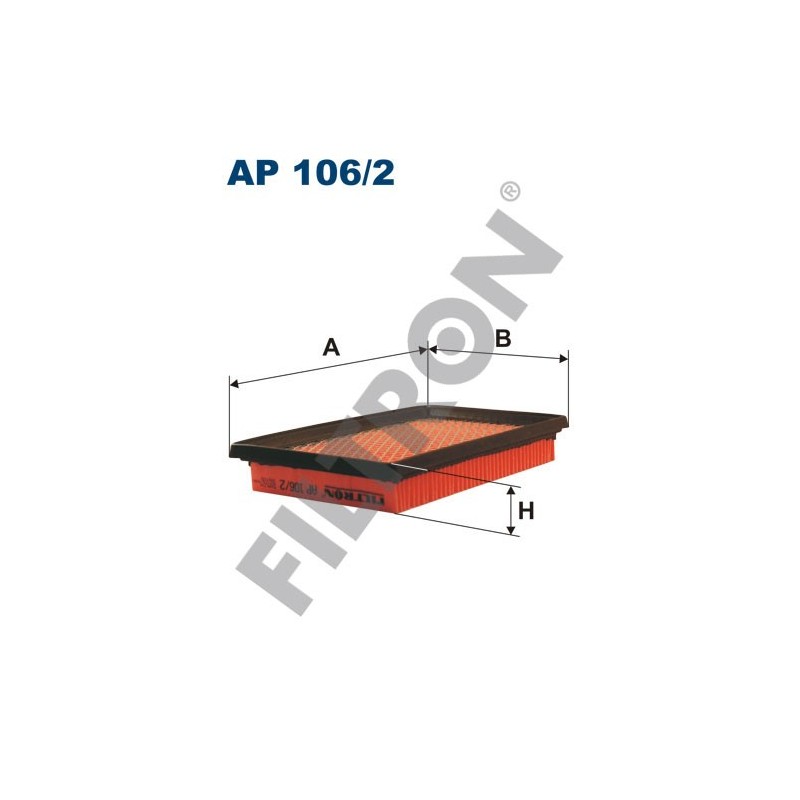 Filtro de Aire Filtron AP106/2 Honda Logo