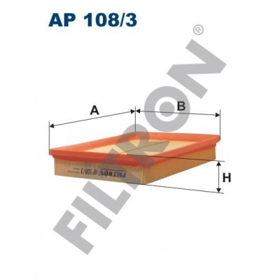 Filtro de Aire Filtron AP108/3 Hyundai Sonata, Trajet, Kia Magentis