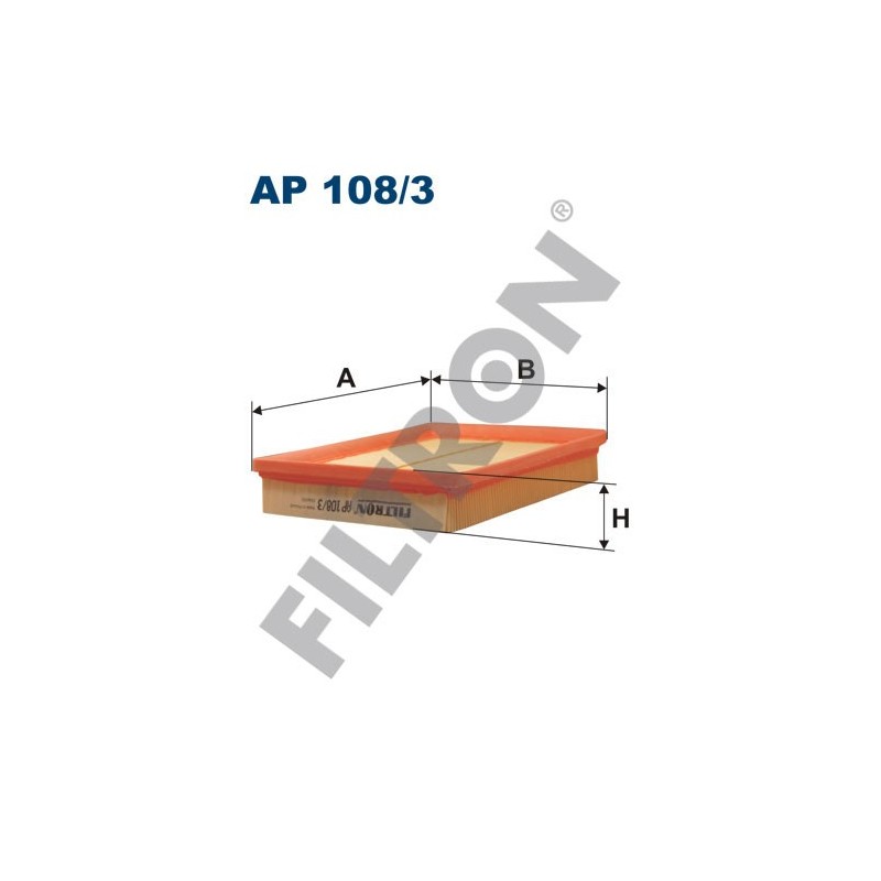 Filtro de Aire Filtron AP108/3 Hyundai Sonata, Trajet, Kia Magentis