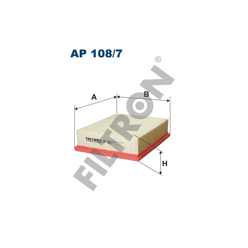 Filtro de Aire Filtron AP108/7 Hyundai Grandeur, Santa FE II, Sonata