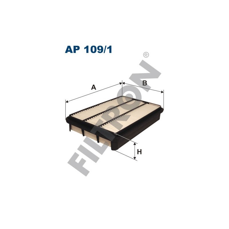 Filtro de Aire Filtron AP109/1 Isuzu Trooper, Opel Monterey A, Monterey B, Vauxhall Monterey A, Monterey B