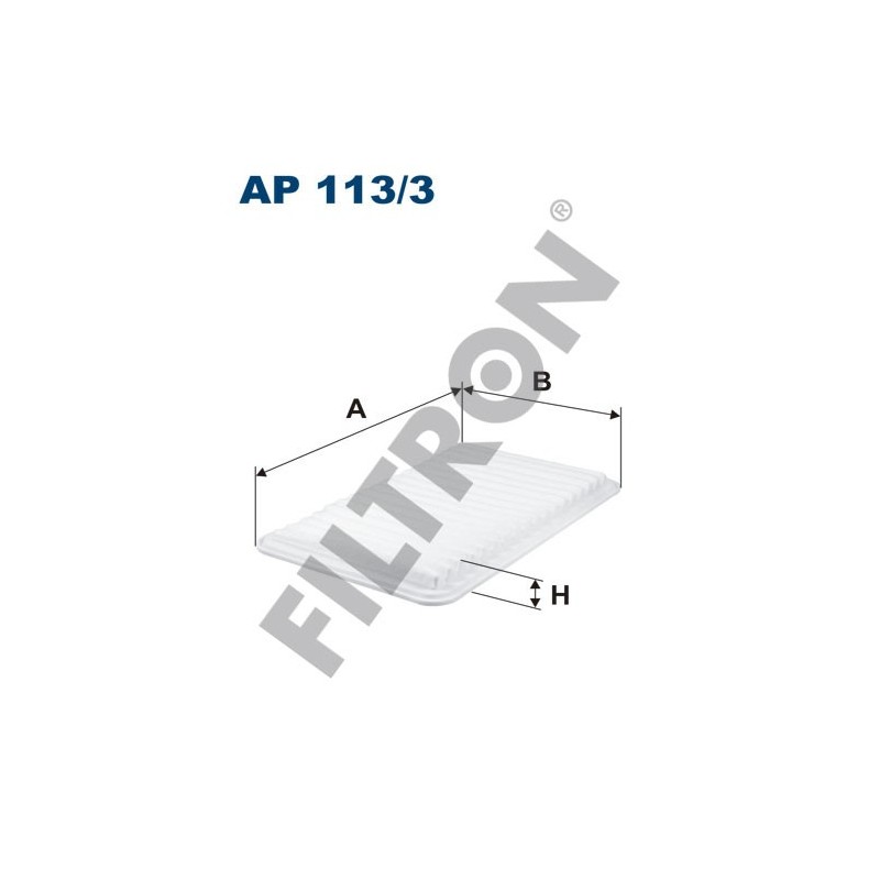 Filtro de Aire Filtron AP113/3 Mazda 2, 3 (BK, BL)