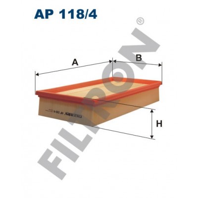 Filtro de Aire Filtron AP118/4 Mercedes 280, E (W/R/C/S124)