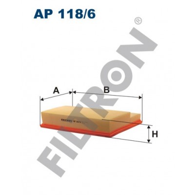 Filtro de Aire Filtron AP118/6 Mercedes C (W202/S202), CLK (C208), SLR (R199)