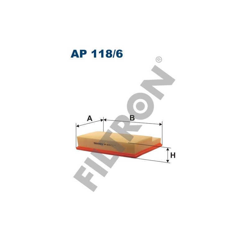 Filtro de Aire Filtron AP118/6 Mercedes C (W202/S202), CLK (C208), SLR (R199)