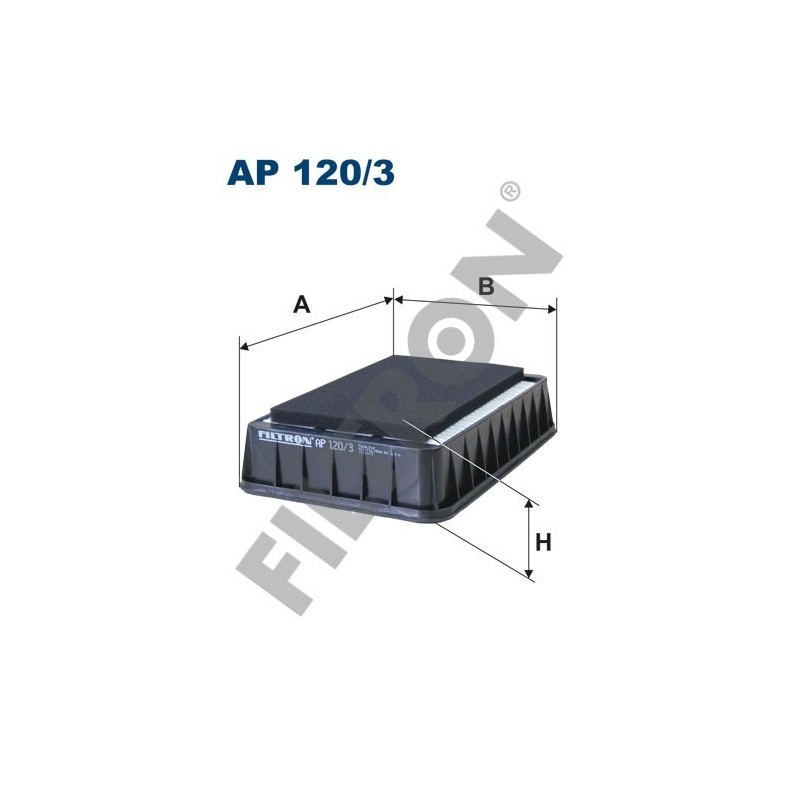 Filtro de Aire Filtron AP120/3 Citroën C-Crosser, Mitsubishi Lancer VIII, Outlander II, Peugeot 4007