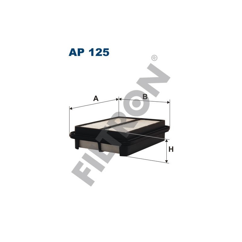 Filtro de Aire Filtron AP125 Daihatsu Applause, Charade, Grand Move, Valera, Toyota Camry FF, Carina FF, Carina II, Celica