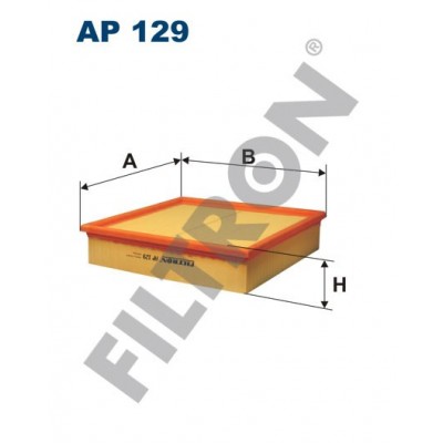 Filtro de Aire Filtron AP129 Cadillac Catera, Opel Omega B, Vauxhall Omega B