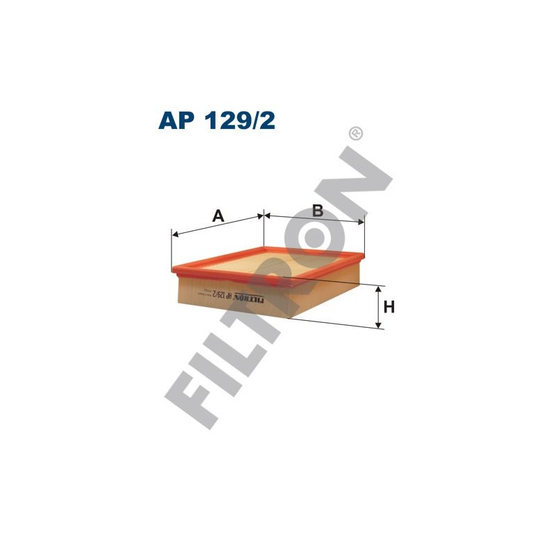 Filtro de Aire Filtron AP129/2 Landrover Discovery I, Discovery II