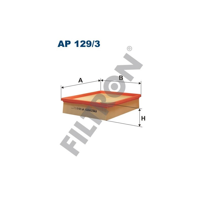 Filtro de Aire Filtron AP129/3 Landrover Defender (90-), Discovery II, Freelander I, Range Rover II