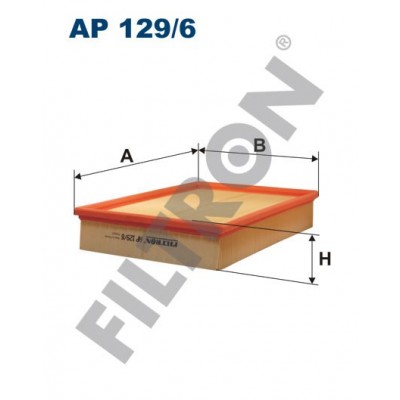 Filtro de Aire Filtron AP129/6 Landrover Discovery III, Discovery IV, Range Rover III, Range Rover Sport