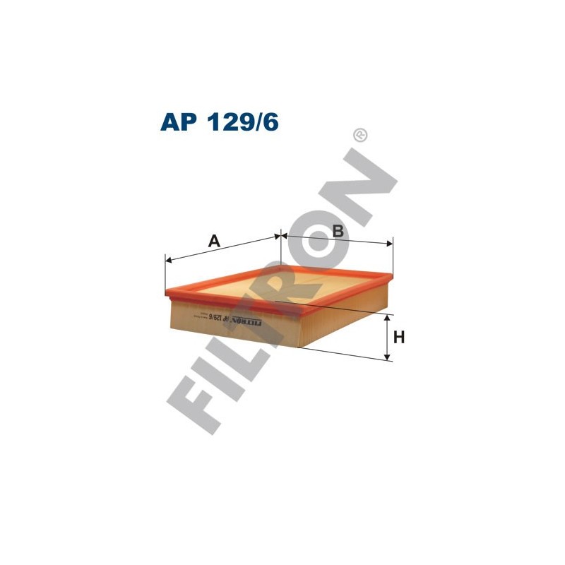 Filtro de Aire Filtron AP129/6 Landrover Discovery III, Discovery IV, Range Rover III, Range Rover Sport