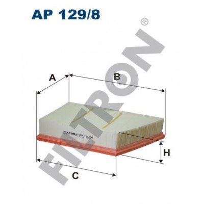 Filtro de Aire Filtron AP129/8 Jaguar E-Pace (X540), Landrover Discovery Sport, Freelander II, Range Rover Evoque