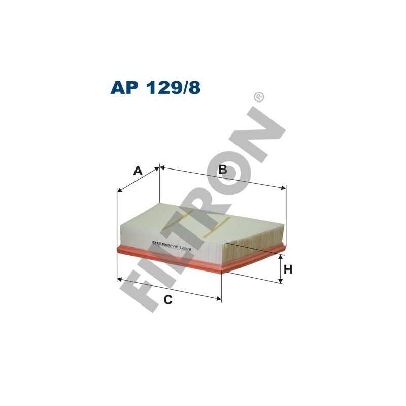 Filtro de Aire Filtron AP129/8 Jaguar E-Pace (X540), Landrover Discovery Sport, Freelander II, Range Rover Evoque
