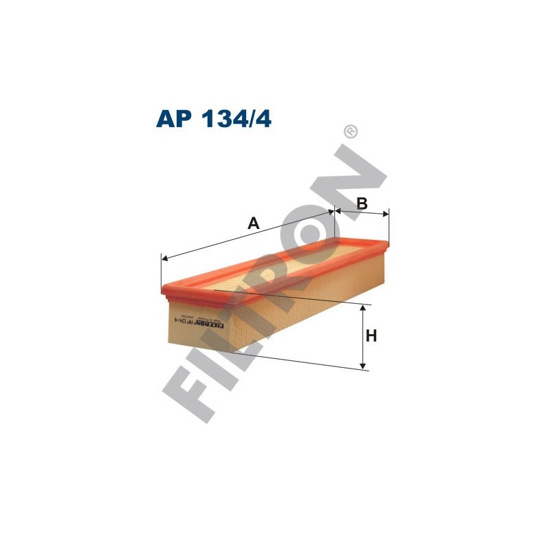 Filtro de Aire Filtron AP134/4 Dacia Duster II, Logan, Sandero, Nissan Almera (N16), Kubistar, Renault Clio II, Kangoo, Logan