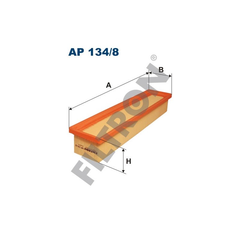Filtro de Aire Filtron AP134/8 Dacia Sandero, Renault Clio III, Modus, Sandero, Thalia, Twingo, Twingo II
