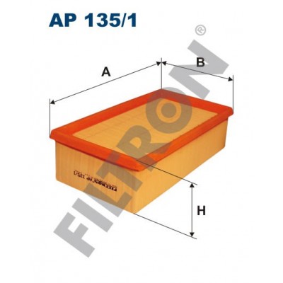 Filtro de Aire Filtron AP135/1 Renault Espace III (96-02), Laguna I