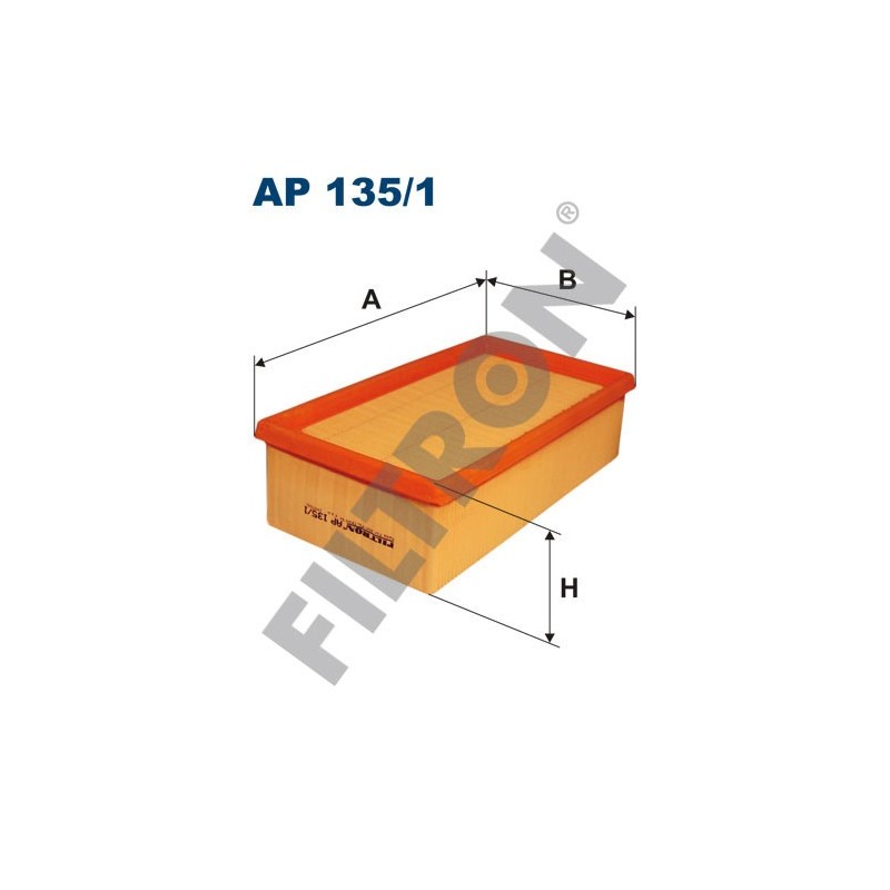 Filtro de Aire Filtron AP135/1 Renault Espace III (96-02), Laguna I
