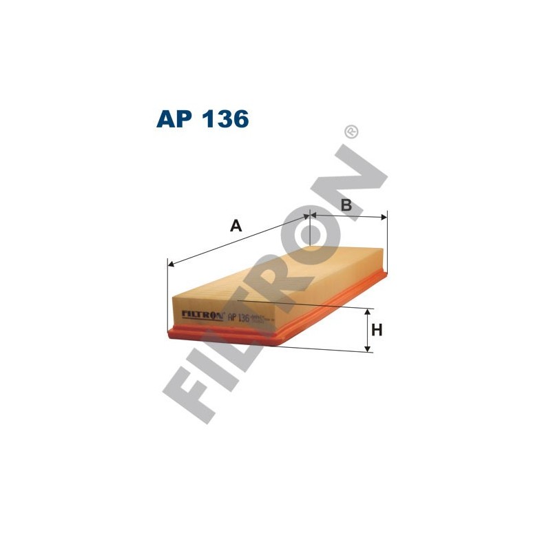 Filtro de Aire Filtron AP136 Renault Safrane