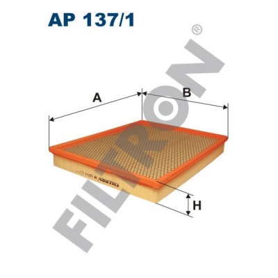 Filtro de Aire Filtron AP137/1 Nissan Interstar, Opel Movano A, Renault Master, Master II, Master III, Vauxhall Movano I